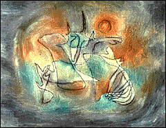 Howling Dog by Paul Klee